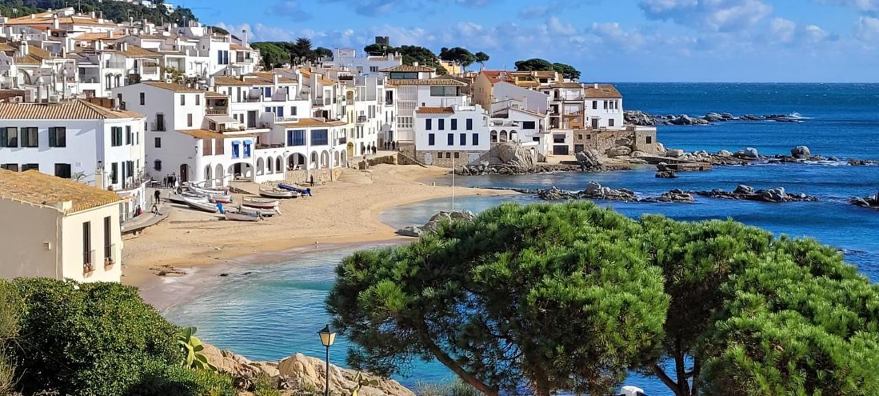 Precioso Apartamento Reformado En 1Ra Linea De Mar Sin Vistas Calella De Palafrugell Exteriör bild
